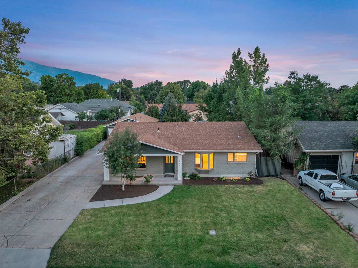 Top View of the 1044 E 5600 S Murray, UT