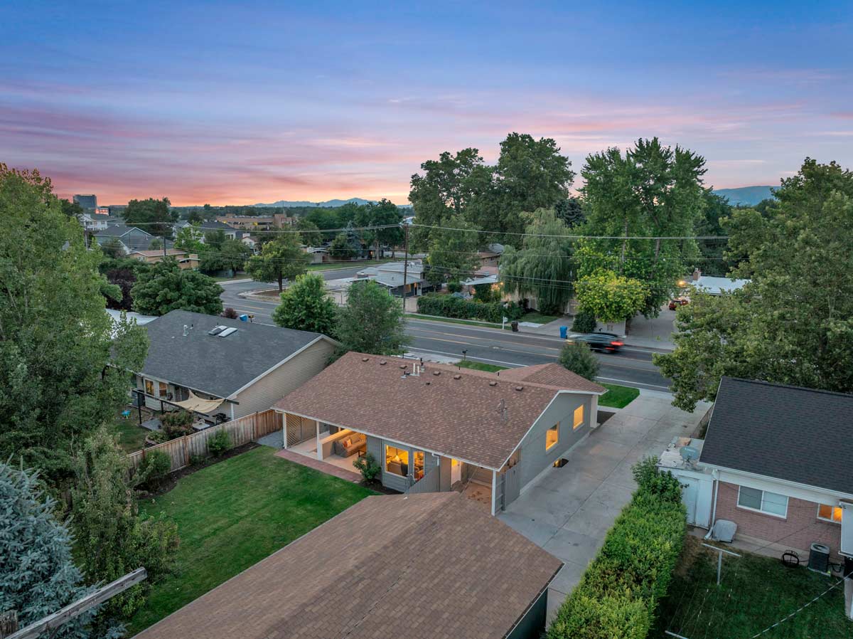 Top View of the 1044 E 5600 S Murray, UT