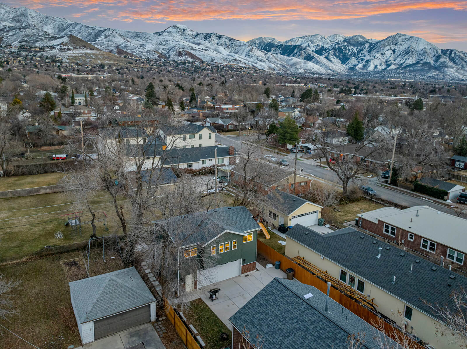 Benson ADU Project Nearby House