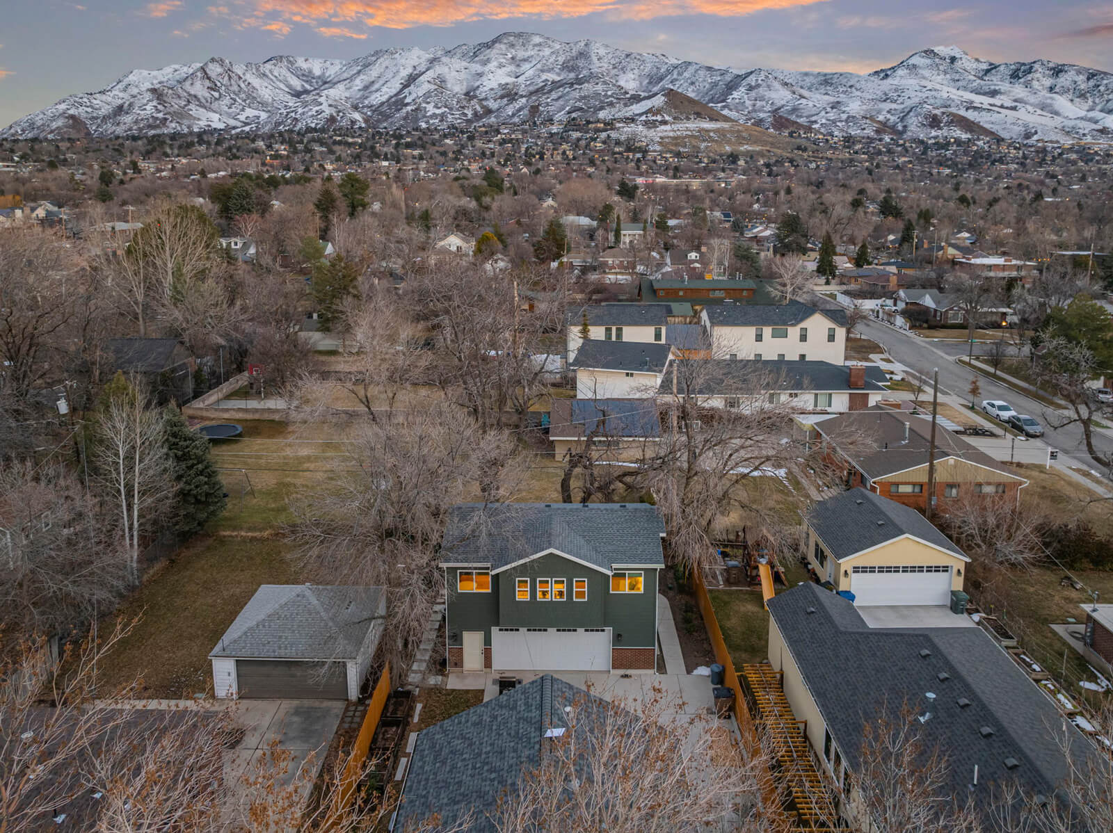 Benson ADU Project Top Aerial View